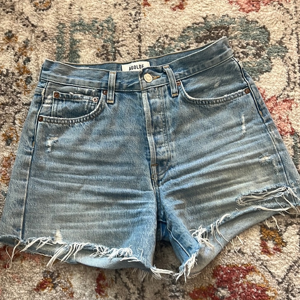 Agolde Parker Long Shorts